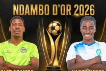 Ndambo d’or 2026 : Caleb Nzamba couronné meilleur joueur du National-Foot 1