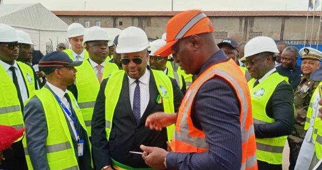 Port-Gentil&nbsp;: Oligui Nguema enchaîne les inaugurations à fort impact social
